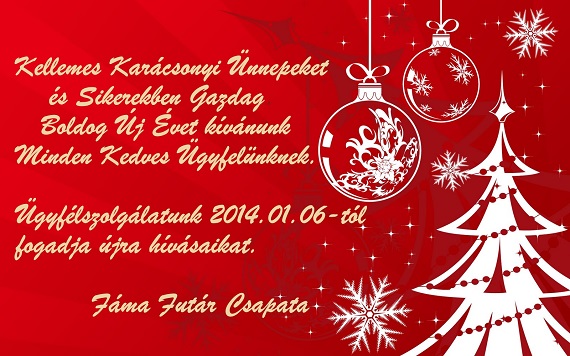 Karácsonyi üdvözlet